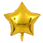 18in Gold Star Foil Balloon