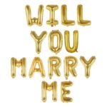 14inches Gold Will You Marry Me?