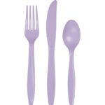 Lavender Cutlery 24/pack