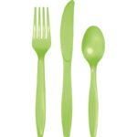 Fresh Lime Cutlery 24/pack