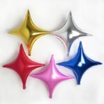 18inches Foil four corner star