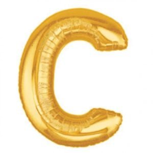 16" Alphabet C Foil Balloons
