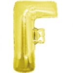 16" Alphabet F Foil Balloons