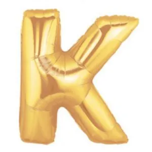 16" Alphabet K Foil Balloons