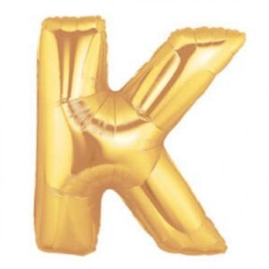 16" Alphabet K Foil Balloons