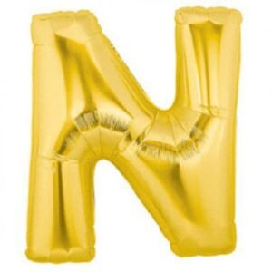 16" Alphabet N Foil Balloons