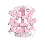 Gingham Its a Girl Centerpiece