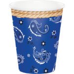 Bandana Hot/Cold Cups 8/pack