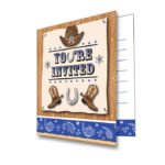 Bandana Invitation 8/pack