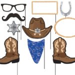 Bandana Photo Booth Props 10/pack