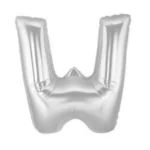 32" Foil Balloon - Alphabeth W