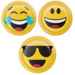Emoji Lunch Plate 8/pack