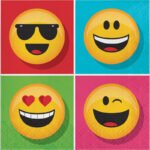 Emoji Lunch Napkin 16/pack