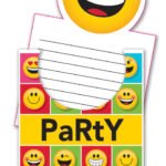 Emoji invite 8/pack