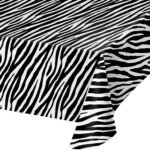 Zebra Striped Tablecover