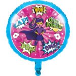 Girl Super Hero Foil Balloon