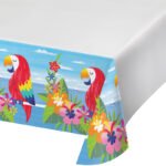 Lush Luau Plastic Table Cover