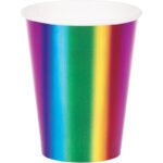 Rainbow Cups 8/pack