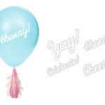Iridescent Tassel and Balloon Décor