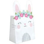 Bunny Paper Treat Bag 8/pack