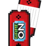 Gaming Invitation, Pop Up 8/Pack