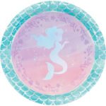 Mermaid Shine Plate 8/pack