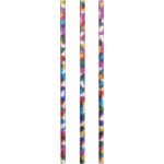 Rainbow Foil Paper Straw 24/pack