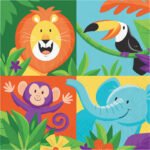 Jungle Safari Lunch Napkin 16/pack