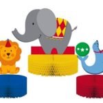 Circus Time Honeycomb Centerpiece