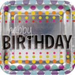 Pop Foil Dinner Paper Plate 20/pack