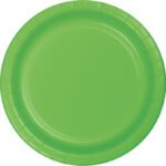 9inches Round Fresh Lime Plate 24/pack