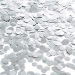 Metallic Silver Confetti
