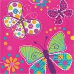 Butterfly Lunch Napkin 8/pack