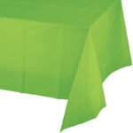 Fresh Lime Plastic Table Cover