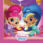 Shimmer and Shine Napkins 20/pack