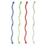Assorted colour Plastic Wavy Stirer