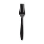 Black Velvet Premium Plastic Forks