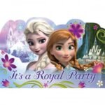 Frozen Postcard Invitation and seal