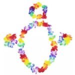 Hawaiian Lei Headband and Wristband