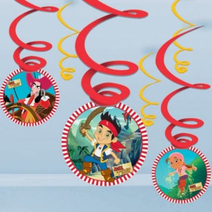 Jake and the Never Land Pirates Swirl Decoration