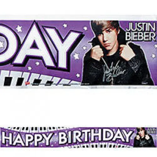 Justin Bieber Banner