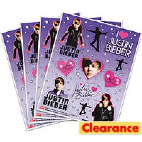 Justin Bieber Stickers