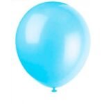 Light Blue Latex Balloon