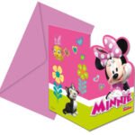 Minnie Mouse Invitations and Envelopes 6/pack