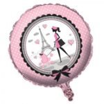 Party in Paris Foil Balloon