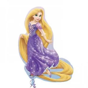 Rapunzel Shape Mylar Balloon