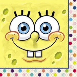 Spongebob Beverage Napkin