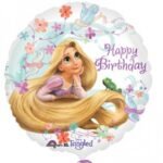 Tangled Happy Birthday Mylar 18inches