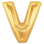 32inches Foil Balloon - Alphabet V - Image 2