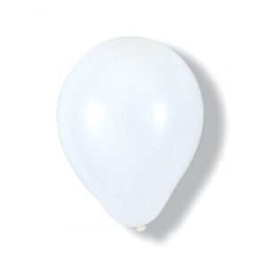 White Latex Balloon